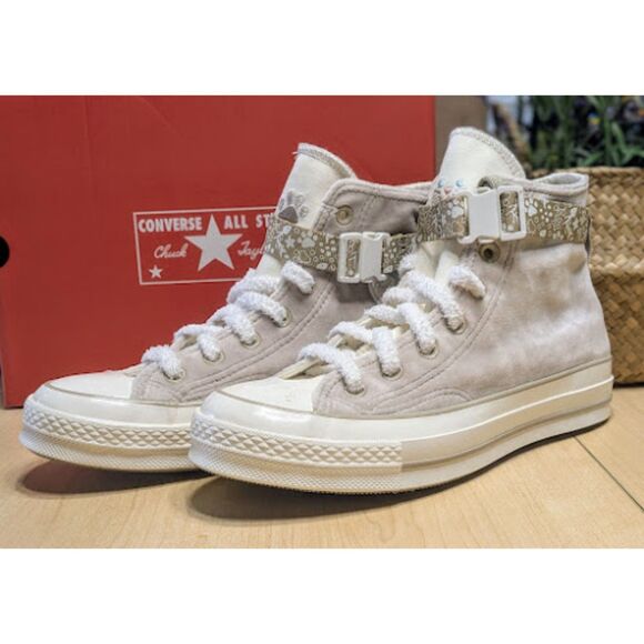 Converse Chuck 70 Cat Inspired Velvet High Top Unisex Sneakers W8 M6 NIB - Picture 4 of 14